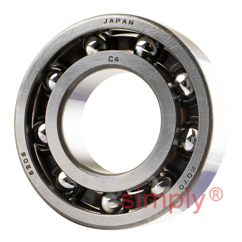 Major Branded 6206C4 Open Deep Groove Ball Bearing 30x62x16mm