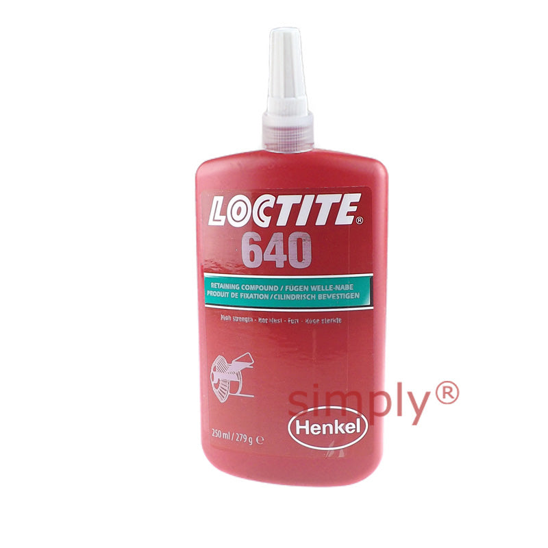 Loctite 640 High Strength Retaining Compound 250ml