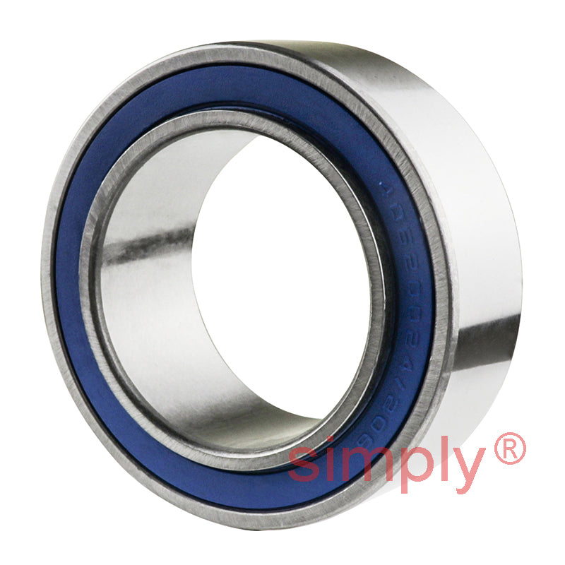 6559469 Major Branded Rubber Sealed Air Conditioner Double Row Deep Groove Ball Bearing 40x62x20.625mm
