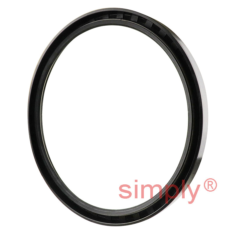 6.62x7.62x0.5 inch Nitrile Rubber Single Lip Rotary Shaft Oil Seal with Garter Spring R21 / SC Style