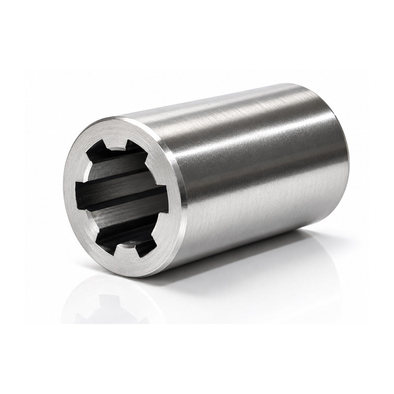 Major Brand SPH28X23X6 Metric Steel Splined Bush with 6 Splines 23x39.7x45mm - Allow 2-3 Days