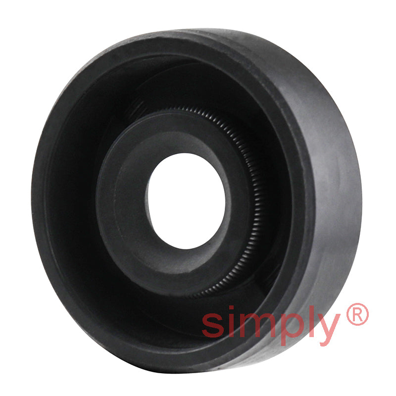 7x22x7mm Nitrile Rubber Single Lip Rotary Shaft Oil Seal with Garter Spring SC / R21
