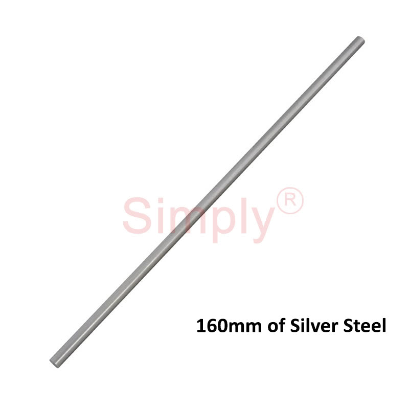 8.5mm Diameter Silver Steel Round Bar