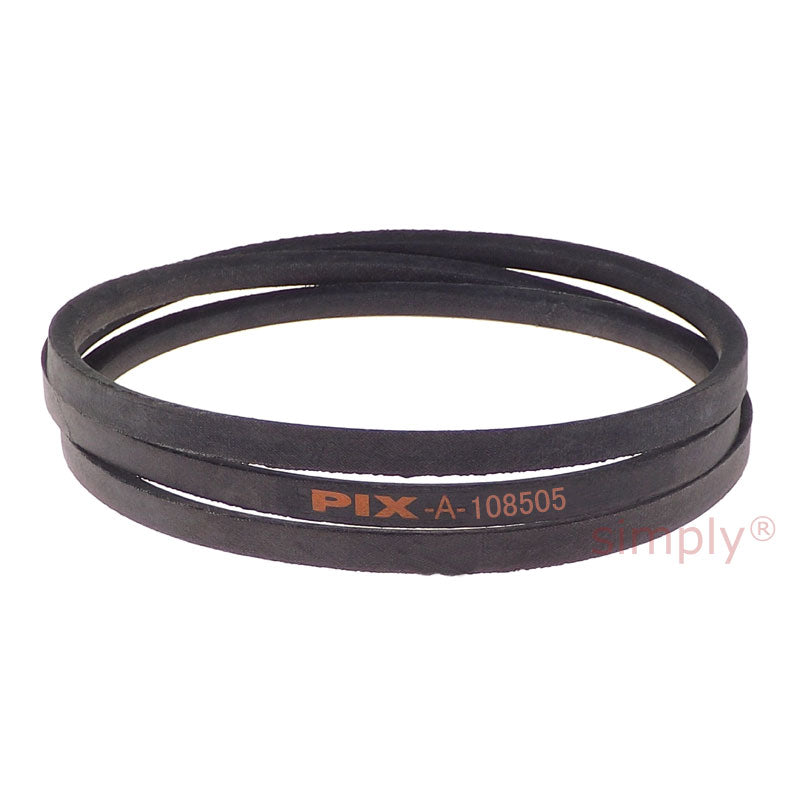 A-108505 Lawn and Garden Machinery V-Belt Fits Simplicity