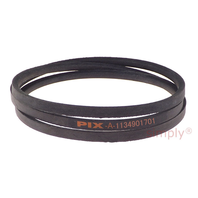 A-1134901701 Lawn and Garden Machinery V-Belt Fits Stiga