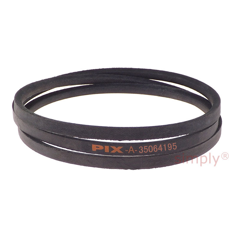 A-35064195 Lawn and Garden Machinery V-Belt Fits Castel Garden
