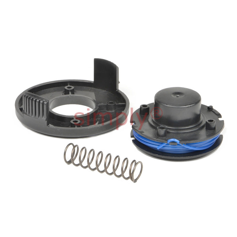 CG451 Grass Strimmer Spool and Cord/Line and Spool Cover By ALM - Fits Challenge 
