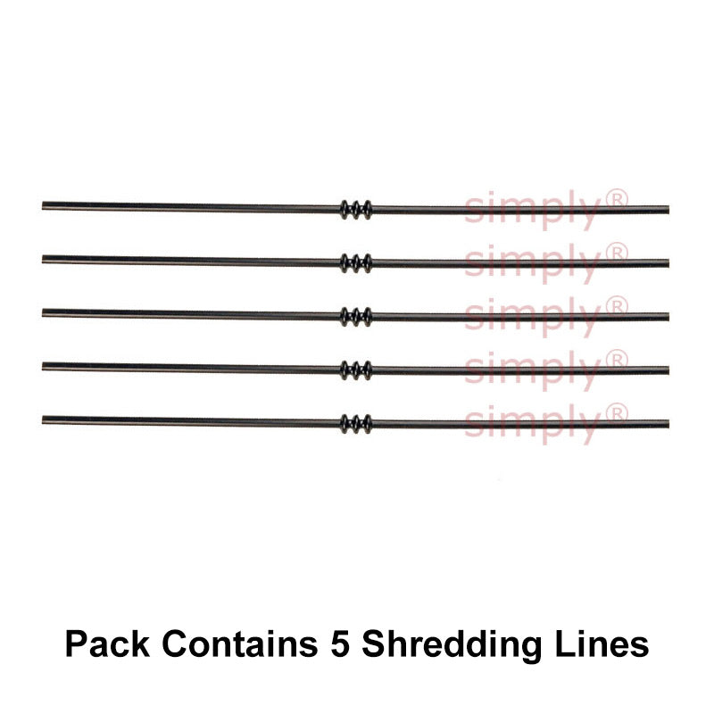 FL247 Garden Vacuum Shredding Lines Pack of 5 By ALM - Fits Flymo