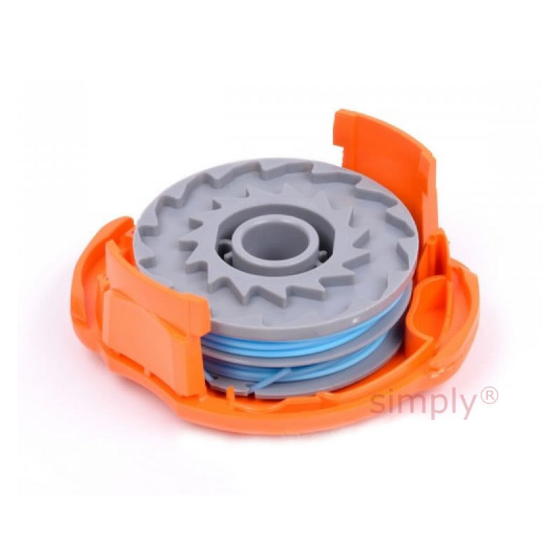 FL489 Grass Strimmer Spool and Cord/Line and Spool Cover 2 x 5m - 1.5mm By ALM - Fits Flymo