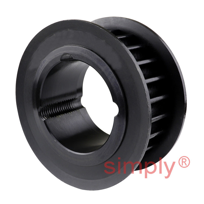 TL72-14M-85 - 14mm Pitch 72 Tooth Flangeless HTD Type Cast Iron  Taper Bore Timing Pulley for 85mm Wide Belts
