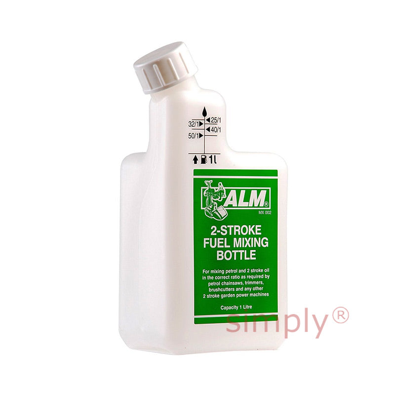 MX002 Premium Tough Plastic Fuel Mixing Bottle 1L