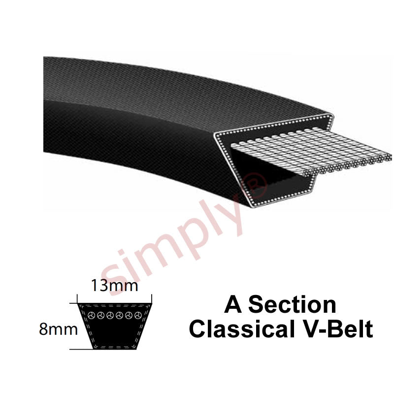 A51 Pix Classical A-Section Muscle V-Belt