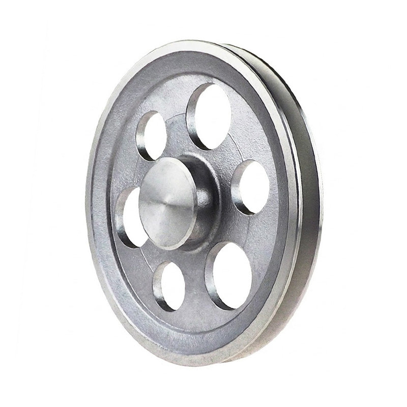 SPA Section Un-Bored Aluminium Pulley with 1 Groove 160mm Pitch Diameter