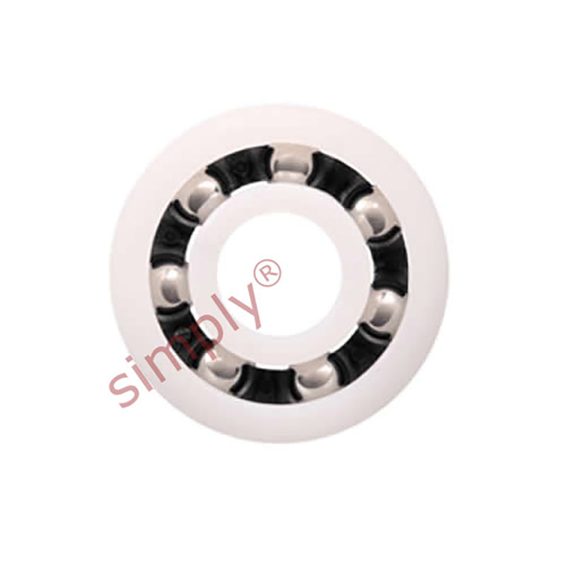 xiros xirodur BB6003B18030ES Open Type Radial Groove Ball Bearing with B180 Cage and Stainless Steel Balls 17x35x10mm - Allow 2-3 Days