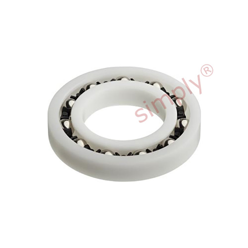 xiros xirodur BB16006B18010GL Open Type Thin Section Radial Groove Ball Bearing with PA Cage and Glass Balls 30x55x9mm - Allow 2-3 Days