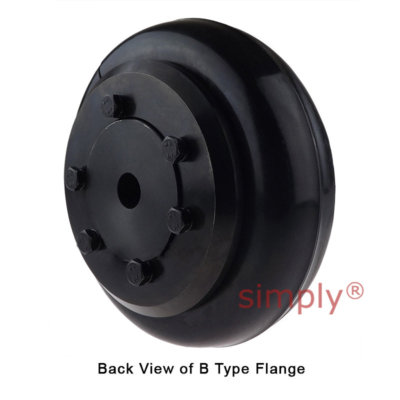 Major Branded F100B/F100B Pilot Bored Tyre Drive Coupling Assembly with Fire Resistant Antistatic (F.R.A.S) Tyre