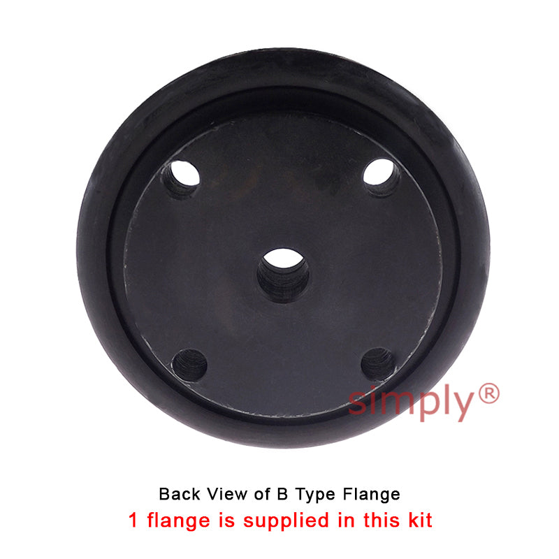 Major Brand F50F/F50B Inner Facing Taper Bore/Pilot Bored Type Tyre Drive Coupling Assembly with Natural Rubber Tyre