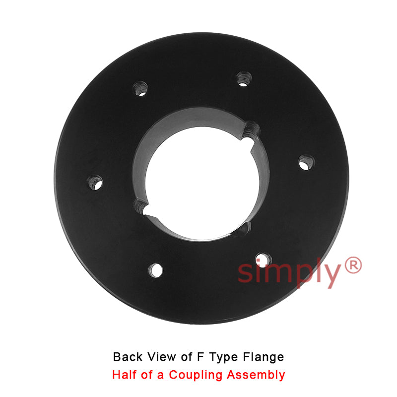 Major Branded F110F-MB Drive Coupling Inner Tapered Locking Bush Type Max Bush Bore 75mm / 3 inch