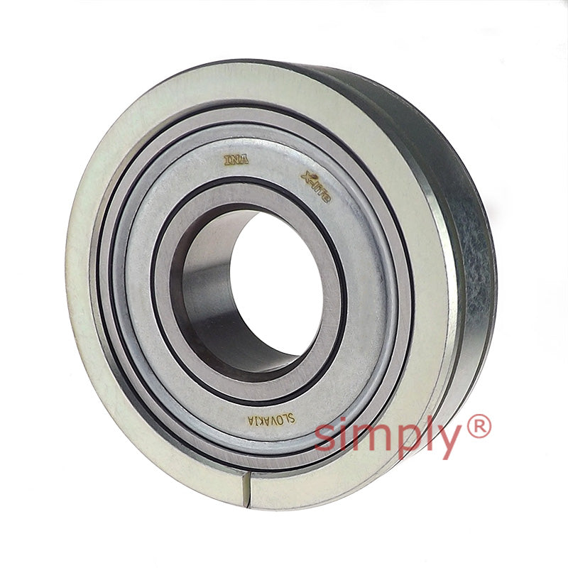 INA BE30 Metric Parallel Outer Bearing Insert with Steel Aligning Ring and P Seals 30x72x21mm