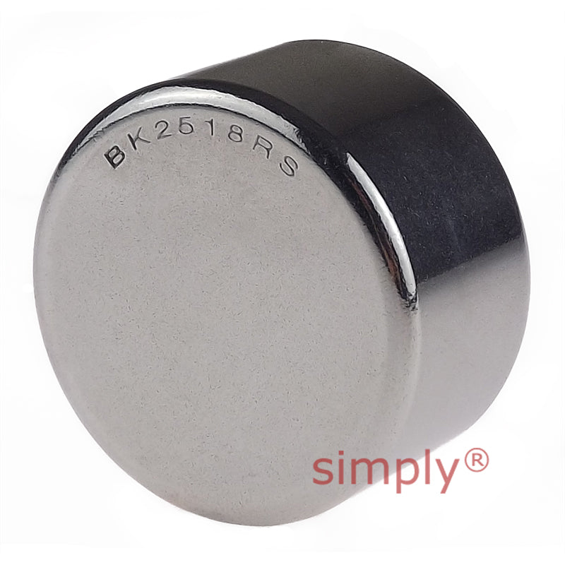 BK2518RS Budget Drawn Cup Needle Roller Bearing with One Closed End 25x32x18mm