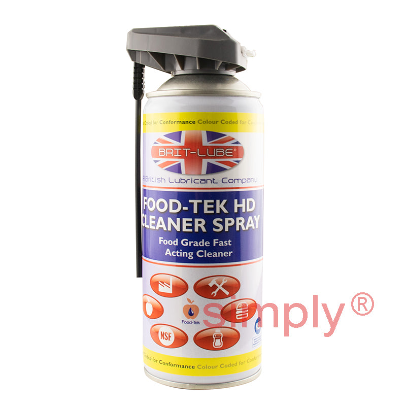 Brit-Lube Heavy Duty Cleaner Food Grade Aerosol Spray 400ml 