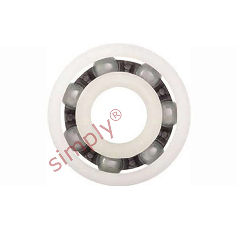 xiros xirodur BB6003C16020ES Open Type Ball Bearing with PP Cage and Stainless Steel Balls 17x35x10mm - Allow 2-3 Days