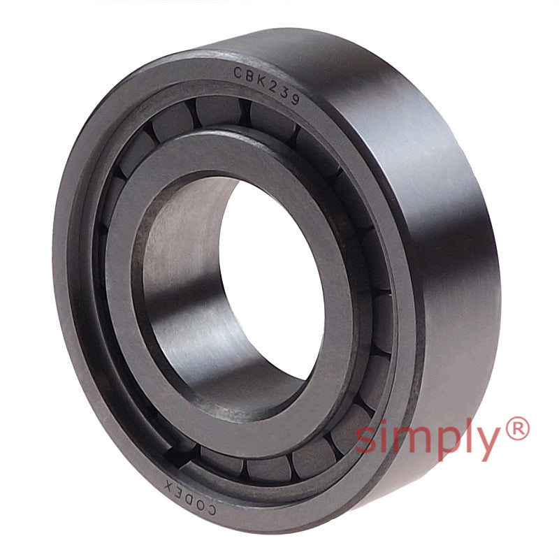 Codex CBK239 Single Row Cylindrical Roller Bearing Extra Load Brass Cage 30x61.935x19.05mm