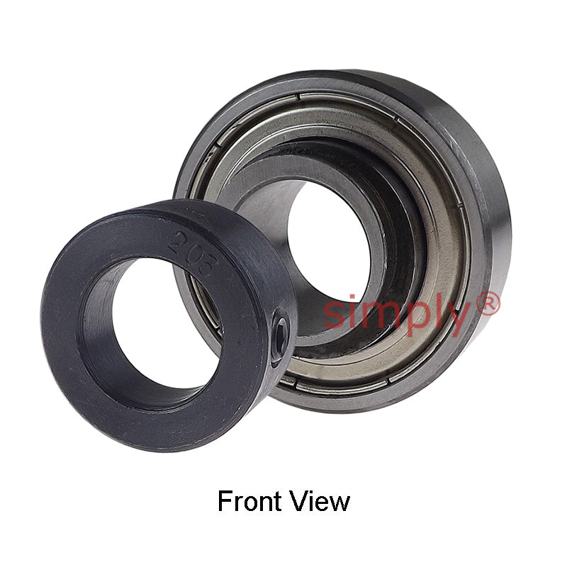 CSA203 Metric Bearing Insert with Locking Collar 17mm Bore 40mm Outside Dia
