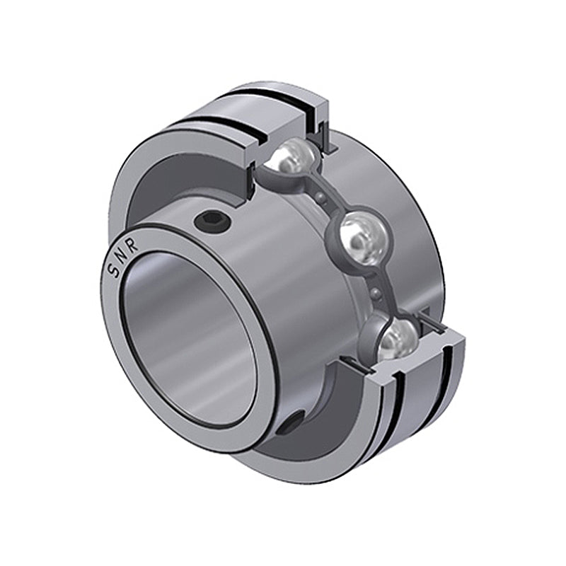 SNR CUC209-27 Imperial Full Width Grooved Parallel Outer Bearing Insert 1-11/16 inch Bore 85mm Outside Diameter with Grub Screws