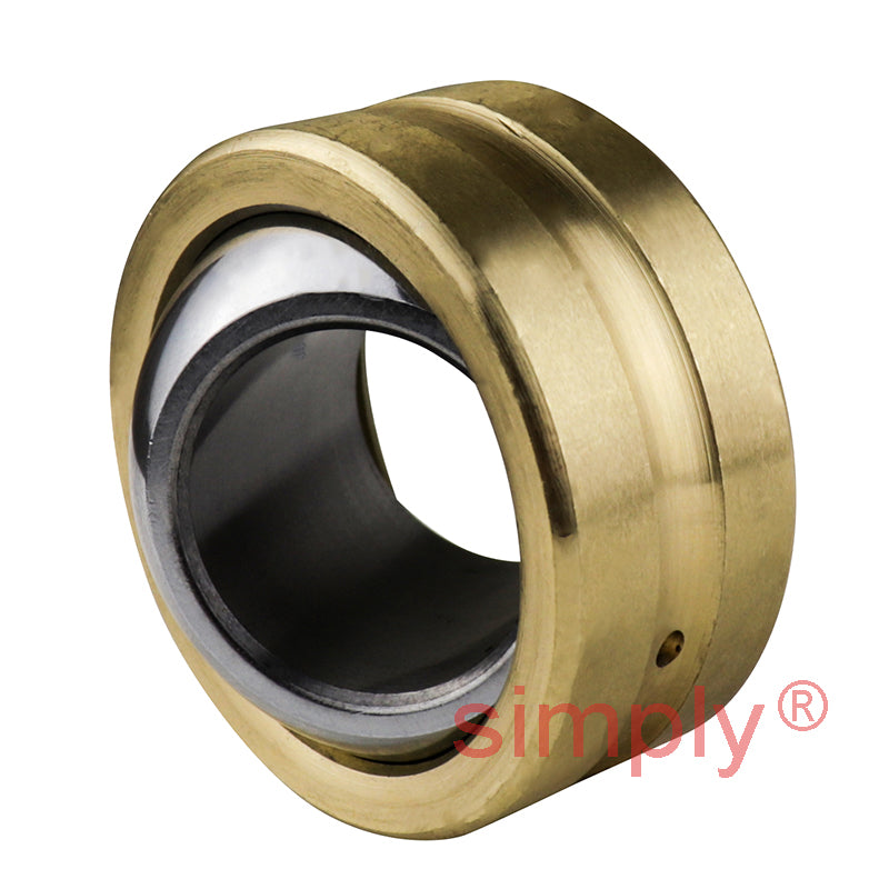 Durbal DG20PB Maintenance Required Steel / Bronze Spherical Plain Bearing 20x40x25mm