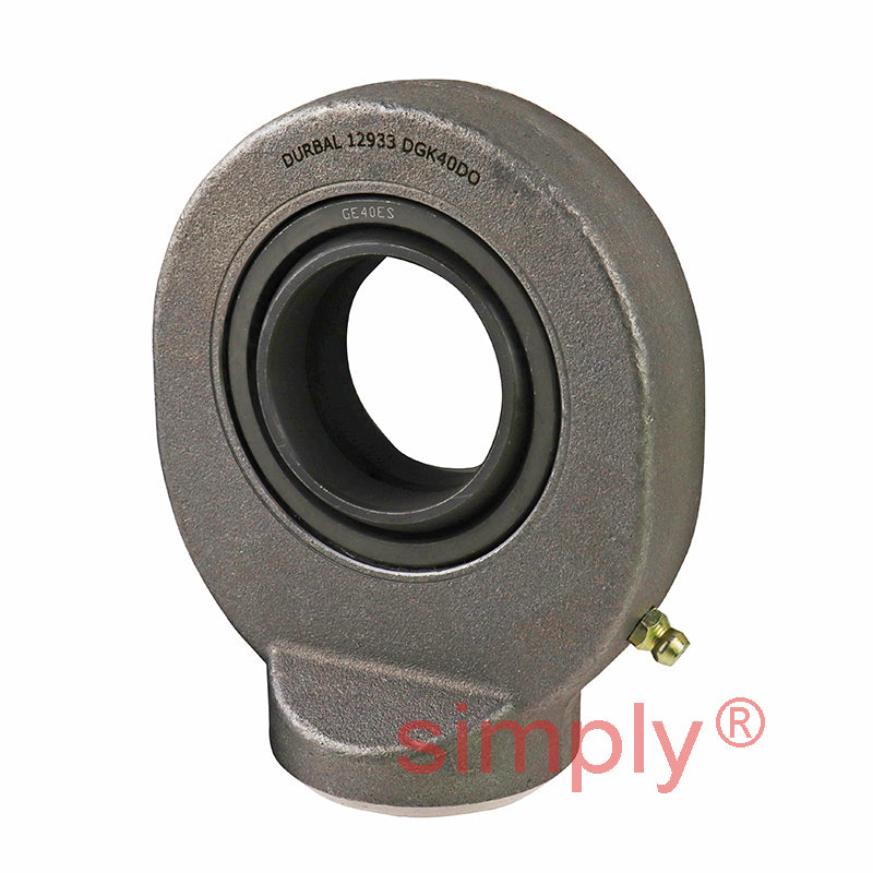 Durbal DGK40DO Maintenance Required Hydraulic Rod End with Weld Relief and Dowel Pin