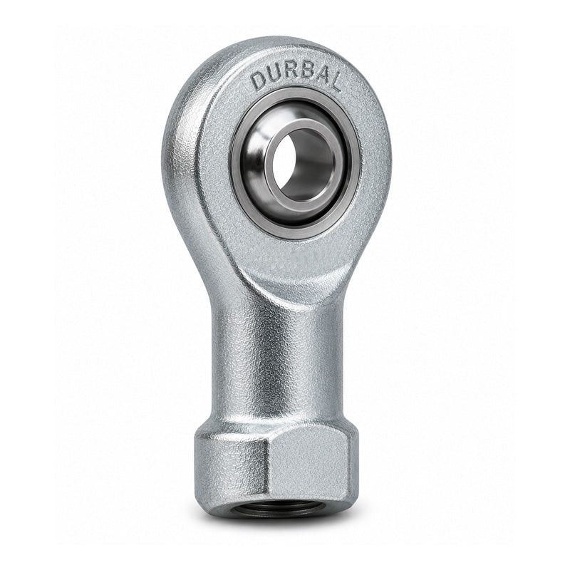 Durbal DPHS22 Maintenance Required Right Hand Metric Steel Female Rod End M22x1.5 Thread