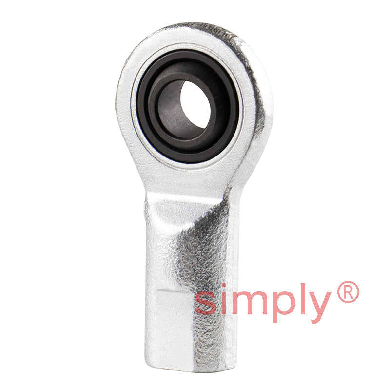 Durbal EFN08-20-502 Maintenance Required Left Hand Metric Steel Female Rod End M8 Thread