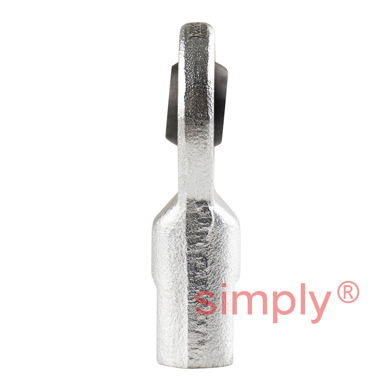 Durbal EFN08-20-502 Maintenance Required Left Hand Metric Steel Female Rod End M8 Thread