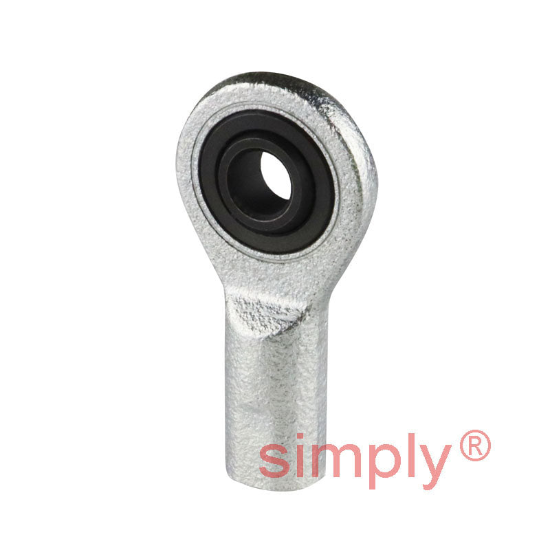 Durbal EFN40-20-502 Maintenance Required Left Hand Metric Steel Female Rod End M42x3 Thread