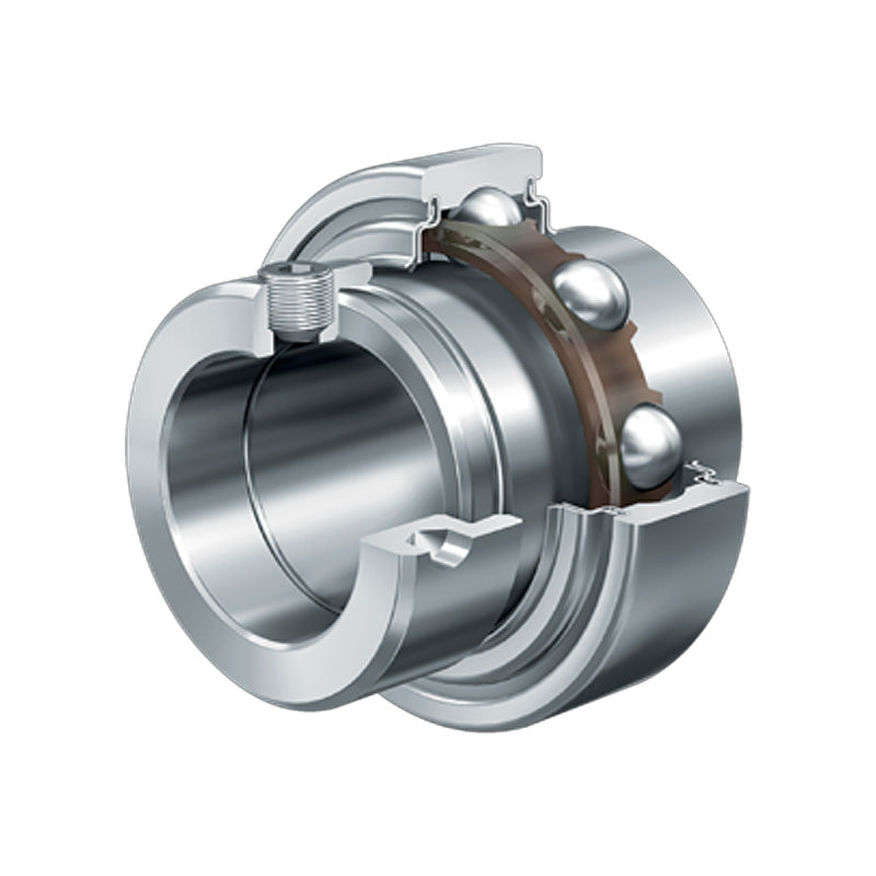 INA E25XLKRR Metric Parallel Outer Bearing Insert with R Seals and Eccentric Collar 25x52x44.5mm