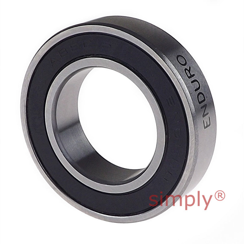 ENDURO 619012RS-ABEC5 Rubber Sealed Deep Groove Ball Bearing 12x24x6mm