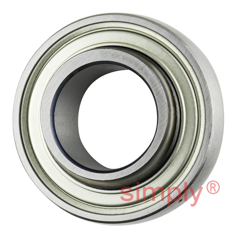 SNR ES206G2 Metric Flatback Spherical Outer Bearing Insert 30mm Bore 62mm Outside Diameter with Eccentric Collar