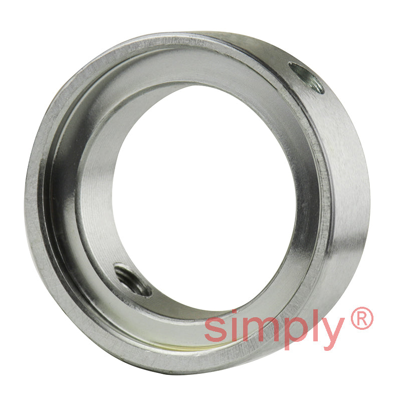 SNR ES207G2 Metric Flatback Spherical Outer Bearing Insert 35mm Bore 72mm Outside Diameter with Eccentric Collar