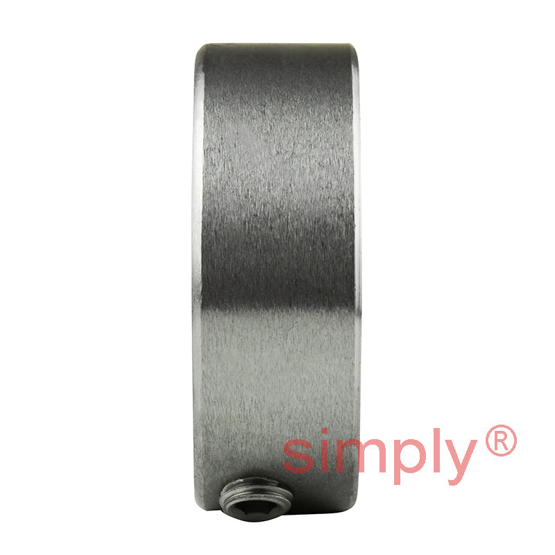 SNR ES207G2 Metric Flatback Spherical Outer Bearing Insert 35mm Bore 72mm Outside Diameter with Eccentric Collar