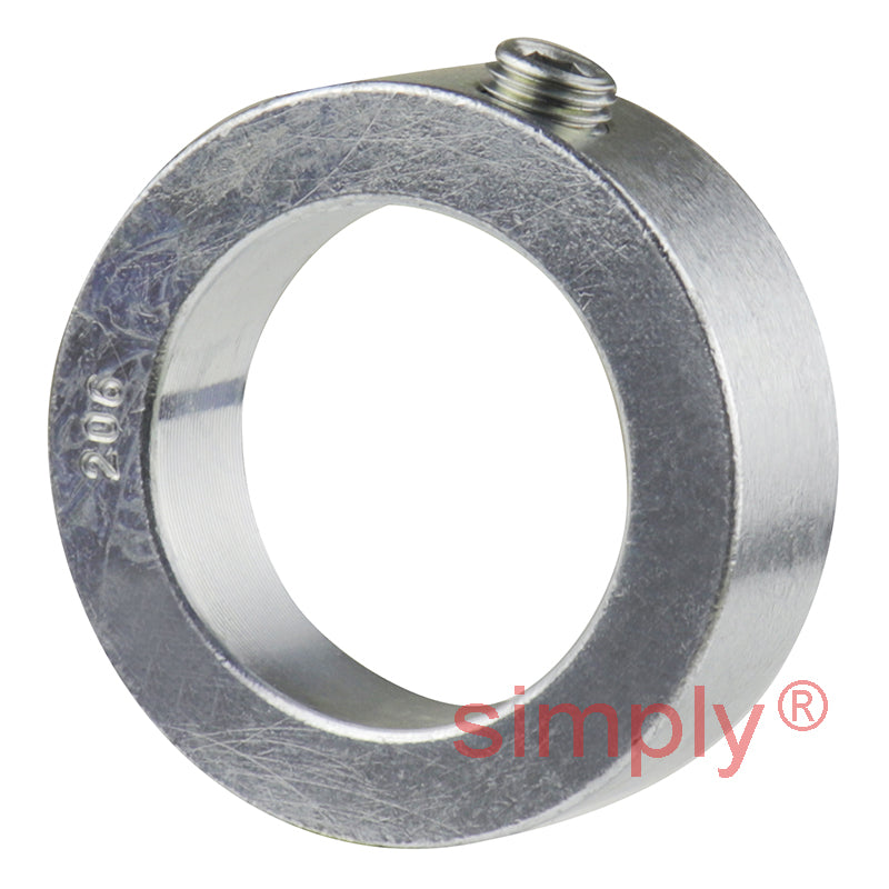 SNR EX206G2 Metric Full Width Spherical Outer Bearing Insert 30mm Bore 62mm Outside Diameter with Eccentric Collar