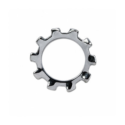 Unifix M12x20.5x1mm External Toothlock Washer DIN 6797A with Bright Zinc Plated Finish