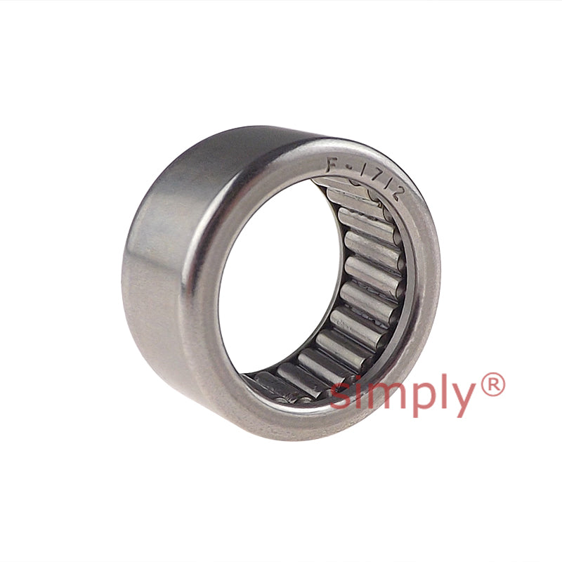 Major Branded F-1712 Full Complement Needle Roller Bearing 17x23x12mm