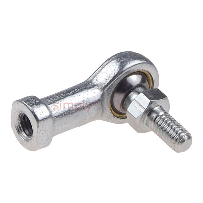 Dunlop FBL-M16S Left Hand Metric Steel / Bronze Lined Maintenance Required Studded Female Rod End M16x2 Thread - Allow 7-10 Days