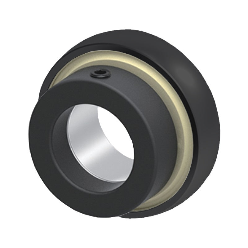 FK FJ-SBR201-8 Imperial Precision Bearing Insert with Grub Screw Locking and Rubber Seating Ring 1/2 inch Bore