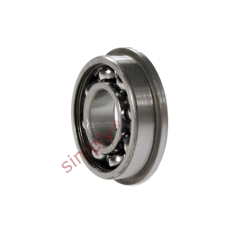 F693 Budget Open Flanged Deep Groove Ball Bearing 3x8x3mm