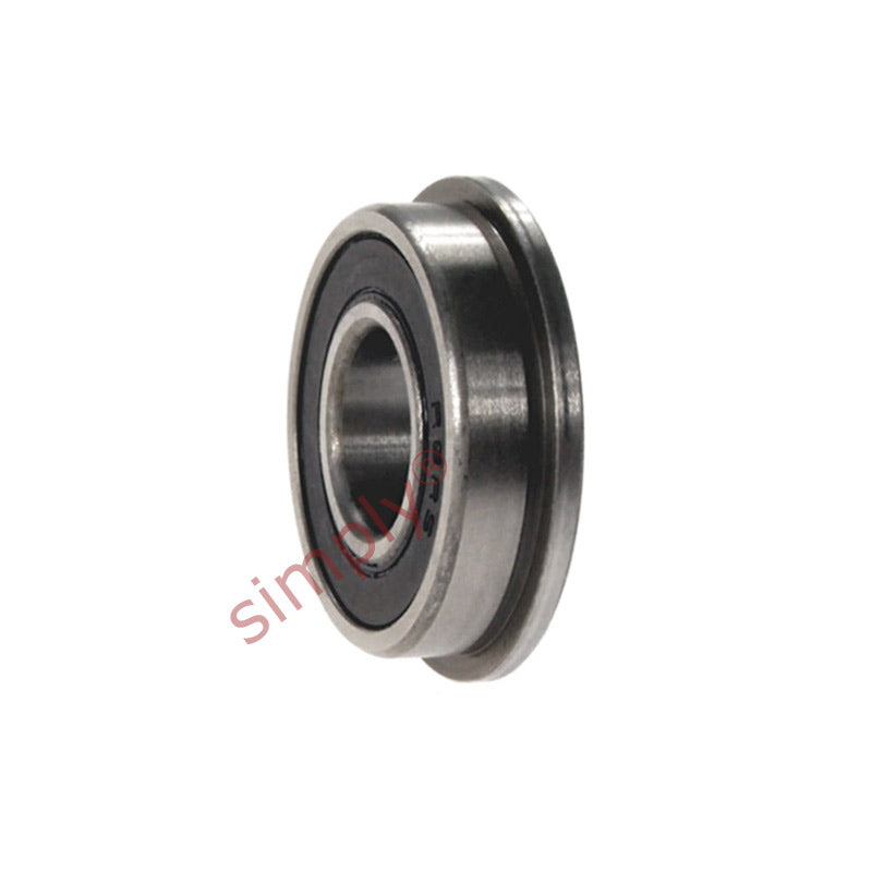 F6262RS Budget Rubber Sealed Flanged Deep Groove Ball Bearing 6x19x6mm