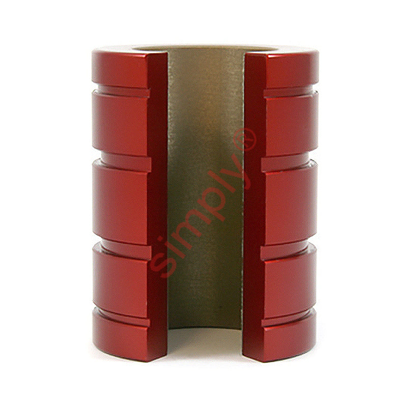 PBC FLN 04 Imperial Open Precision Linear Plain Bearings with Frelon Gold 0.25x0.5x0.75 inch (Allow 2-3 Days)