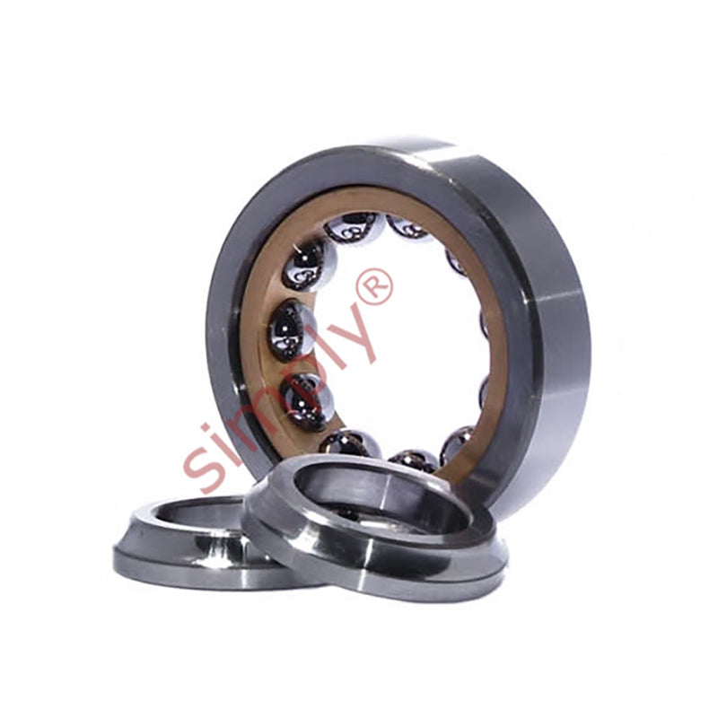 Premier Budget Brass Caged Imperial QJM3 Four Point Contact Ball Bearing 3x7x1-9/16 inch