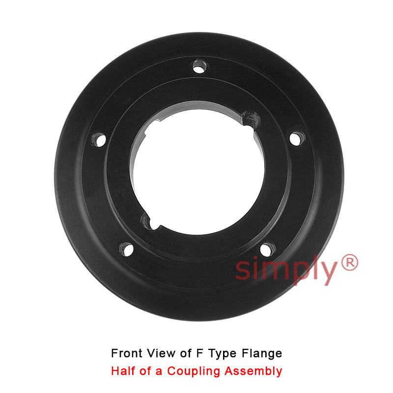 Major Branded F70F-MB Drive Coupling Inner Tapered Locking Bush Type Max Bush Bore 50mm / 2 inch